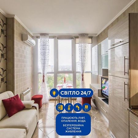 Rent-Kiev 2 Min Metro Chernihivska Lux Dış mekan fotoğraf